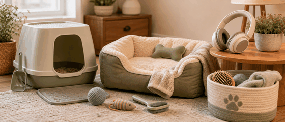 Best Pet Stuff | Pet Product Reviews themed Audible listening scene